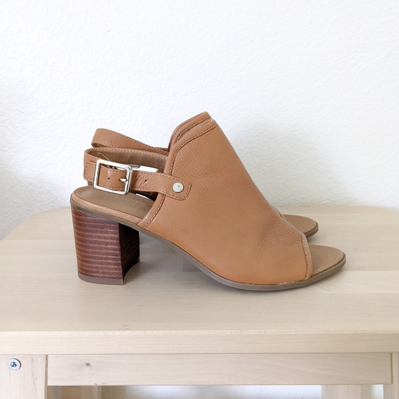 Franco Sarto Open Toe Sandals Heels - Picture 4 of 8